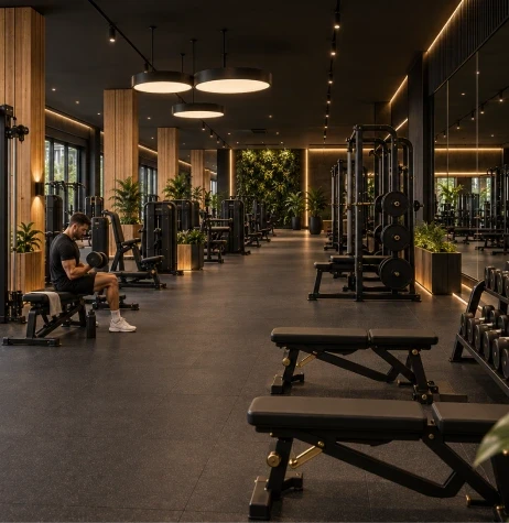 Plateau de musculation et équipements sportifs Lux Feate